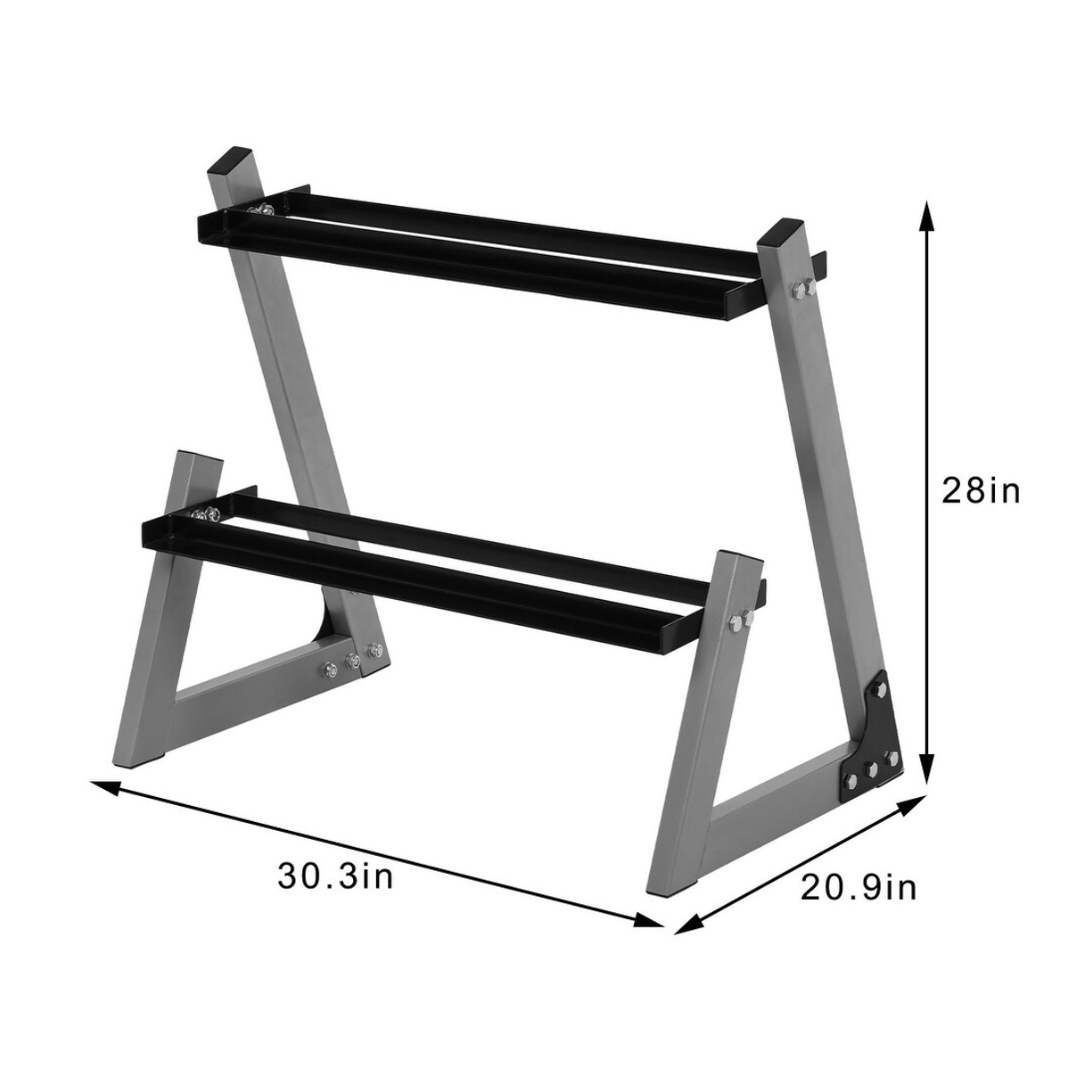 RACK DE GIMNASIO DOBLE