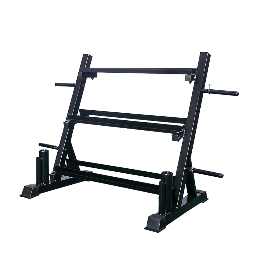SOPORTE PARA MANCUERNAS Y DISCOS